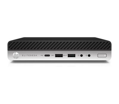 Компьютер HP EliteDesk 800 G3 Mini/ Core i3-6100T/ 4GB/ 128GB SSD/ WiFi/ BT/ Win 10 Pro (4QL43EP#ACB)